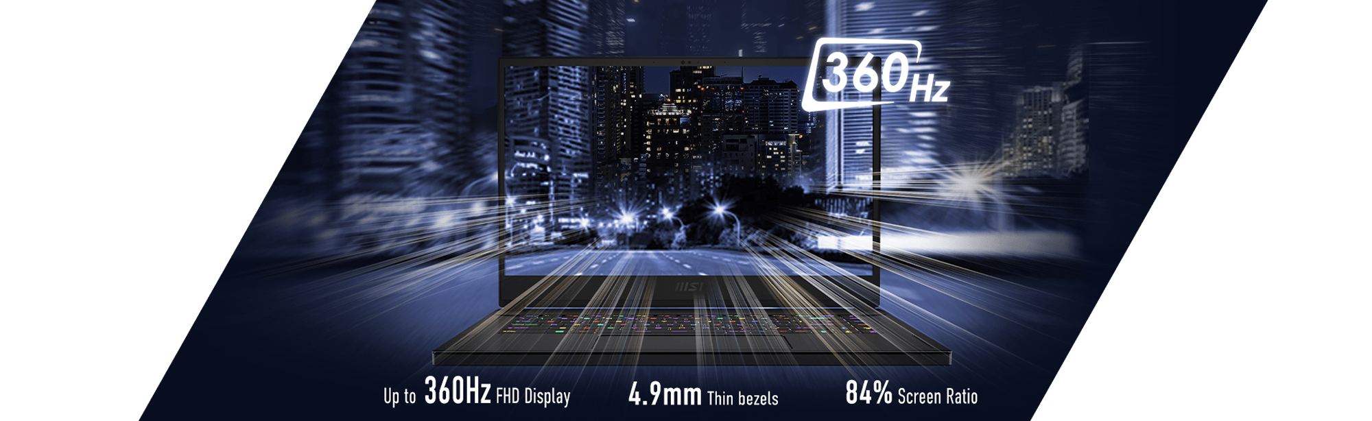 msi gs66 laptop Display Image