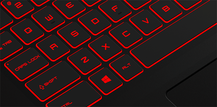 msi katana laptop keyboard 