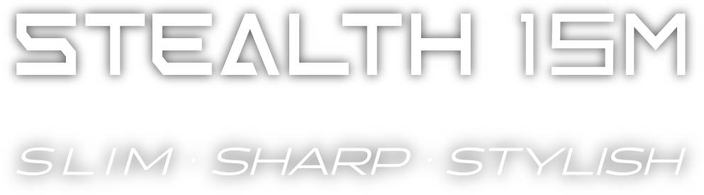 msi stealth 15m slim sharp stylish