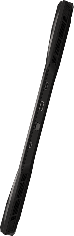 MSI GE67 Raider HX io left side01