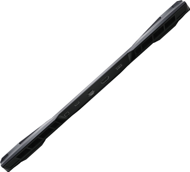 msi ge76 tiger lake back io