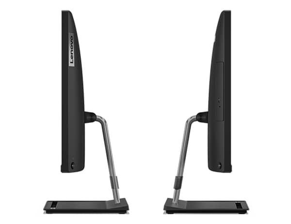 Vue arrière du ThinkCentre Neo 50s compact, montrant les ports