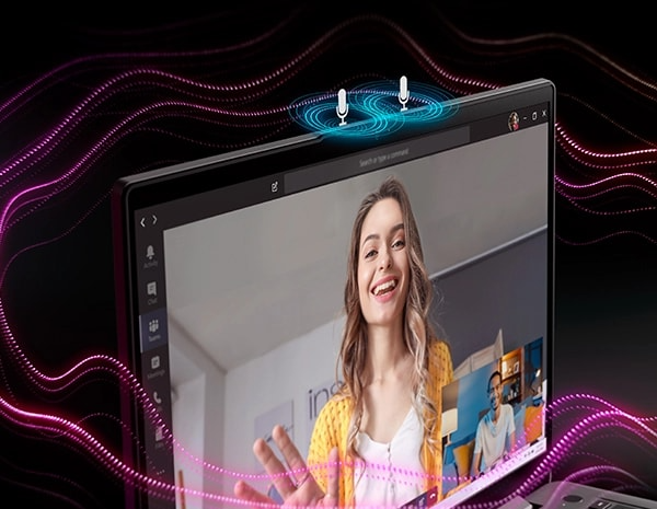 Ideapad 3 15inch Hero Front Facing Right Arctic Grey lid open screen on