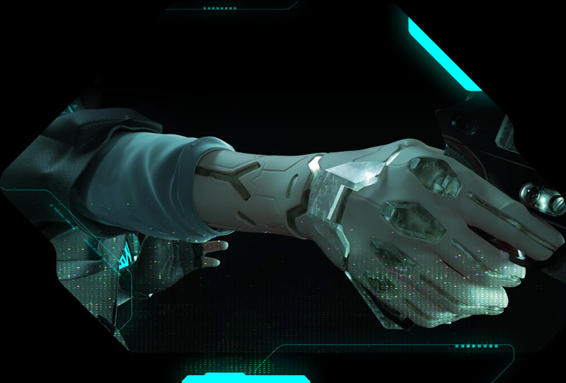 YOUNG CYBORG FIGHTER IN PURSUIT OF TRUE IDENTITY