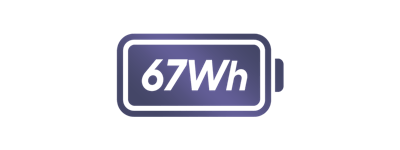 67 Wh
