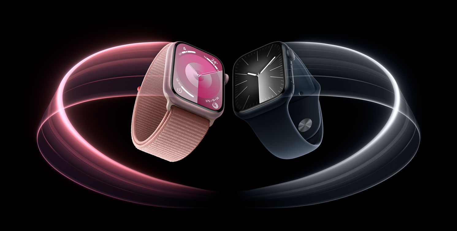 L'Apple Watch Series 9 tourne de façon spectaculaire.