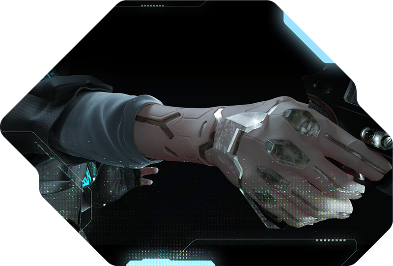 YOUNG CYBORG FIGHTER IN PURSUIT OF TRUE IDENTITY