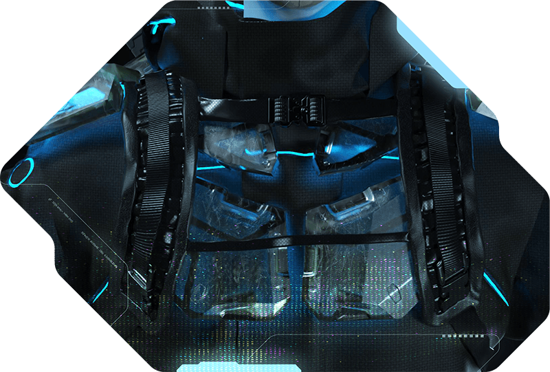 YOUNG CYBORG FIGHTER IN PURSUIT OF TRUE IDENTITY