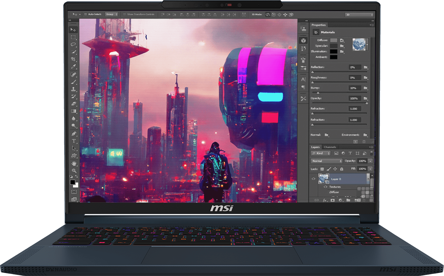 Stealth 16 AI Studio A1V laptop cpu