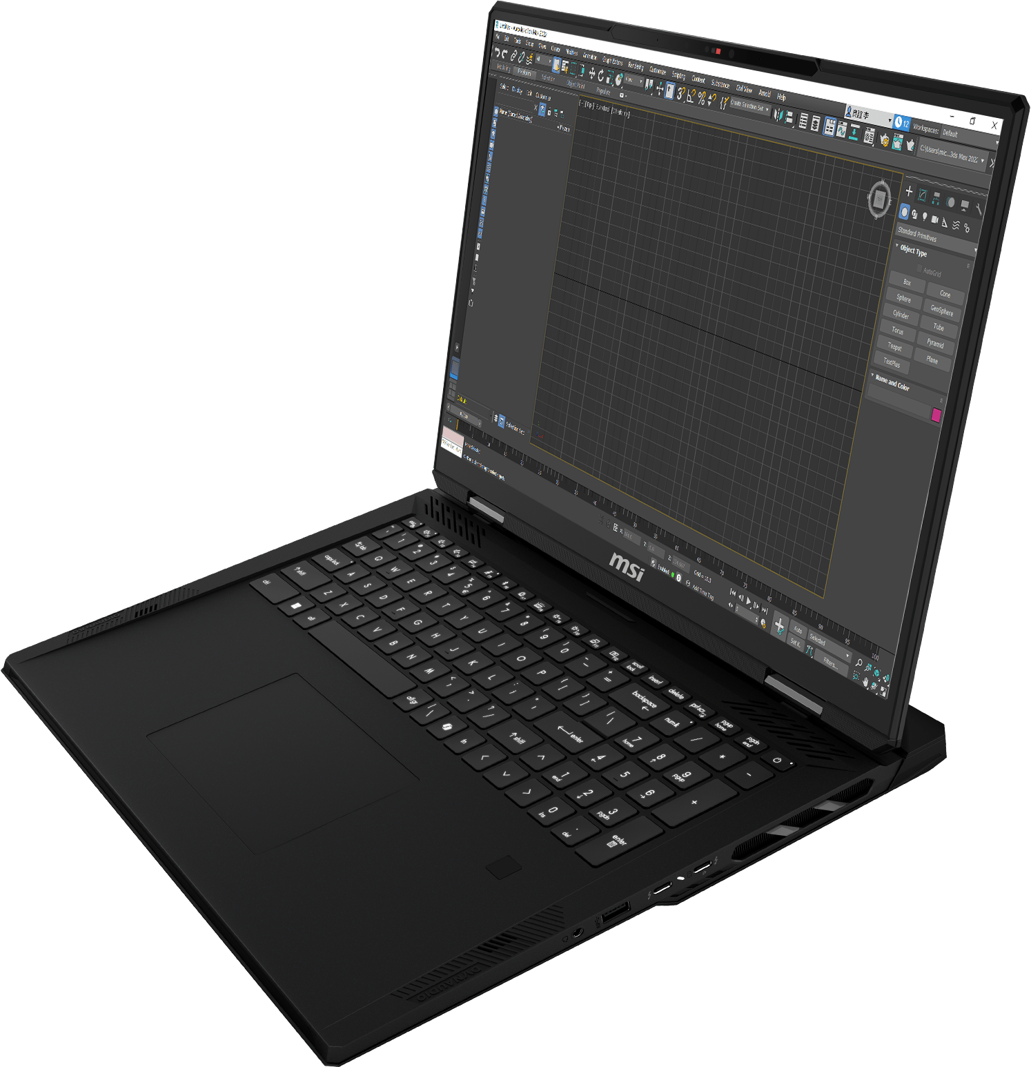 CreatorPro X18 HX - A14V gpu