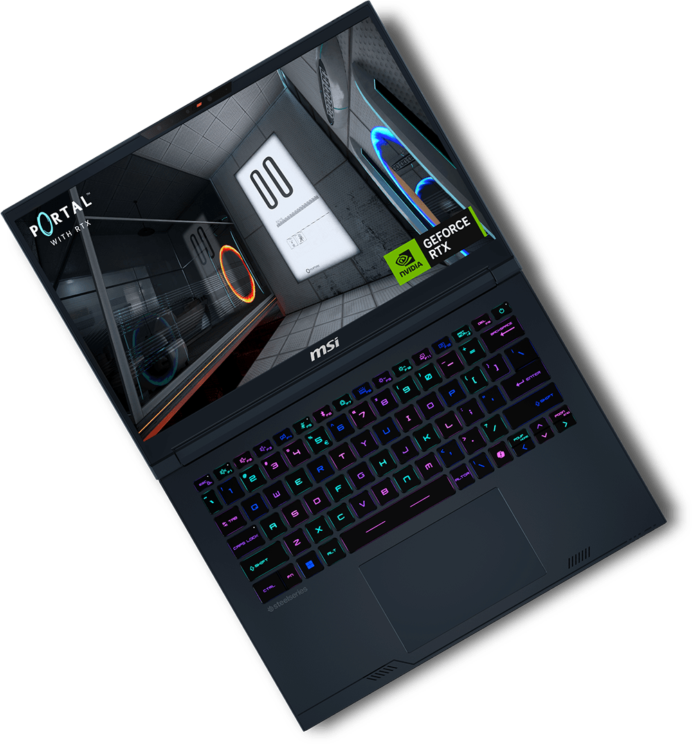 Stealth 14 AI Studio A1V 360 degree