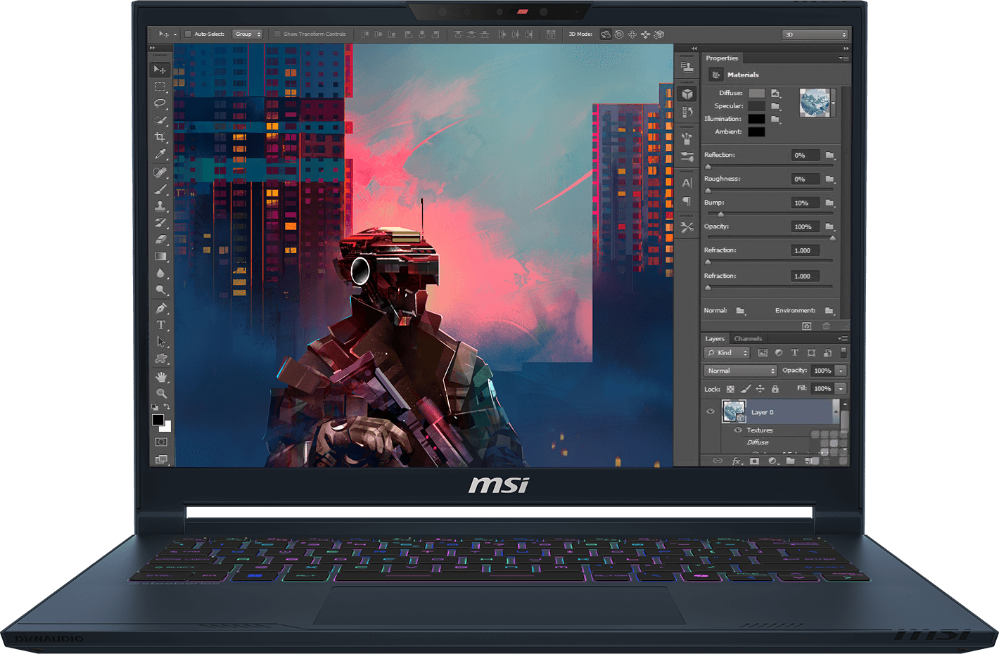 Stealth 14 AI Studio A1V laptop cpu