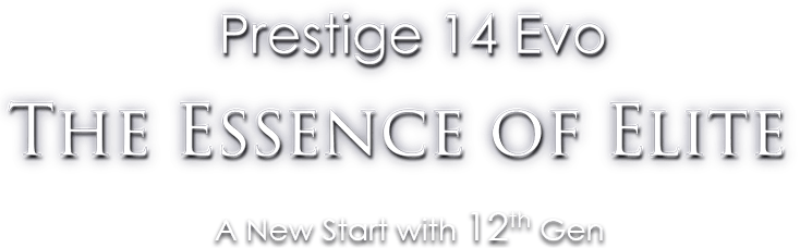 msi prestige 14 evo kv title